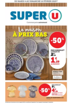 Prospectus Super U : Spécial Maison