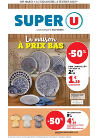 Prospectus Super U : Spécial Maison