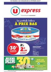 Prospectus U Express : Spécial produits laitiers