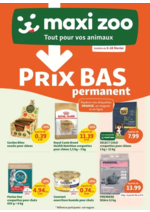 Prospectus Maxi Zoo : Prix Bas Permanent