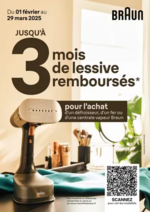 Prospectus Copra : Braun vous rembourse jusqu'à 3 mois de lessive