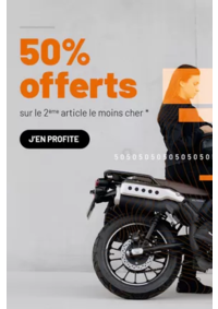 Prospectus DAFY MOTO GRENOBLE : 50% offerts