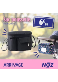 Prospectus NOZ Tournon-sur-Rhône : Sac poussette