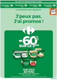 Prospectus Carrefour Contact Arnay-le-Duc : DES PROMOS VITAMINÉES !