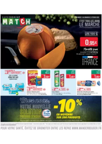 Prospectus Match : C'EST TOUS LES JOURS LE MARCHÉ