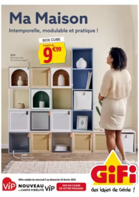 Prospectus Gifi CHOLET : Ma Maison