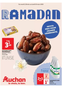 Prospectus Auchan : Ramadan : Petits prix pour grande générosité