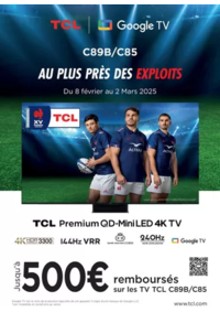 Prospectus BeDigital Trets : TCL TV C85