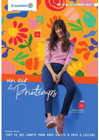 Prospectus E.Leclerc ONET LE CHATEAU : SPORTSWEAR + RDV JEANS 1 REGION