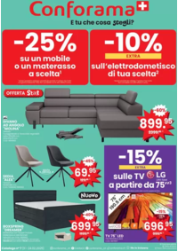 Prospectus Conforama Conthey : Conforama reklamblad - IT