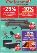 Promos et remises  : Conforama reklamblad - IT