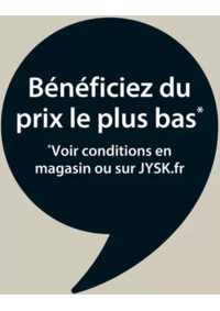 Prospectus Jysk VARENNES-SUR-SEINE : Offres exceptionnelles