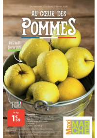 Prospectus Maximarché Lusigny : AU COEUR DES POMMES