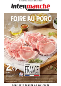 Prospectus Intermarché Super Carnoules : S08 - R7 - FOIRE AU PORC