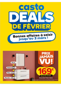 Prospectus Castorama CAEN - HEROUVILLE ST CLAIR : Deals de Février