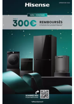 Promos et remises  : OFFRE Hisense : jusqu'à 300€ remboursés !