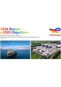 Prospectus Total SARL WALES DISTRIBUTION : 2024 Results & 2025 Objectives