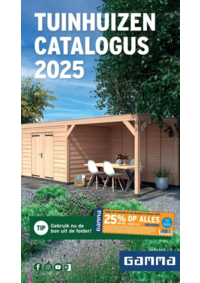 Prospectus GAMMA WETTEREN : Tuinhuizen Catalogus