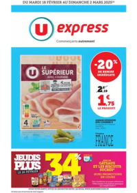 Prospectus U Express MUNSTER : Foire petits prix