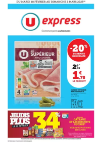 Prospectus U Express PLOUENAN : Foire petits prix