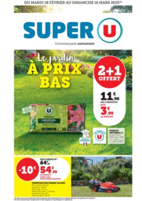 Prospectus Super U LES ESSARTS : Spécial Jardin