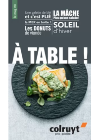 Prospectus Colruyt LOSNE : À table !