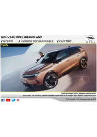 Prospectus Distributeur OPEL GARAGE BESSON FEURS : Opel Nouveau Grandland