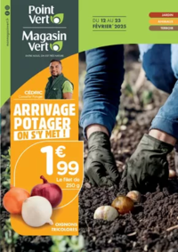 Prospectus Point Vert Martres Tolosane : Arrivage potager on s'y met !