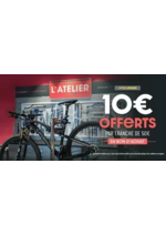 Promos et remises  : Une offre spéciale atelier !