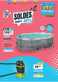 Prospectus Cash Piscine Nîmes : SOLDES jusqu'à -40 %