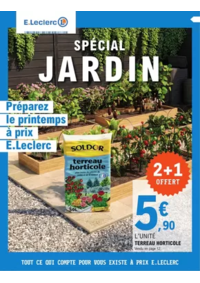 Prospectus Brico E.Leclerc LE LUC : Spécial Jardin