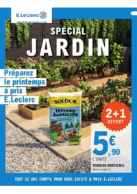 Prospectus Brico E.Leclerc GRAMAT : Spécial Jardin