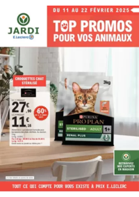 Prospectus Jardi E.Leclerc FLERS : Top promos pour vos animaux