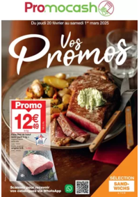 Prospectus Promocash Saint Lambert des Levées : Vos promos