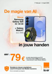 Prospectus Orange Berchem-Ste-Agathe - Basilix Shopping Center : De Magie Van AI