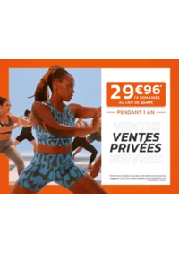 Prospectus Amazonia ST ETIENNE : Ventes privées