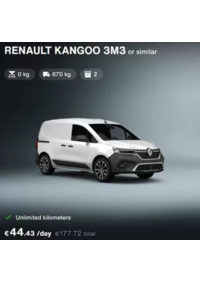 Prospectus Sixt BORDEAUX GARE - LOCABIS : Renault Kangoo 3m3