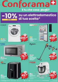 Prospectus Conforama Granges-Paccot : Conforama reklamblad - IT