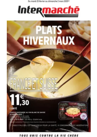 Prospectus Intermarché Super Poligny : S09 - R5 - PLATS HIVERNAUX