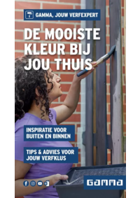 Prospectus GAMMA AALST : DE MOOISTE KLEUR BIJ JOU THUIS