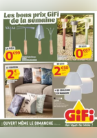 Les bons prix Gifi de la semaine - Gifi