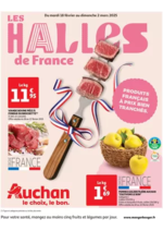 Prospectus Auchan : Les halles de France