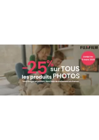 Prospectus Phox Marc Fevre : 25% sur tous les produits photos