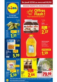 Prospectus Lidl VALDAHON : Consultez le catalogue Lidl pour découvrir les réductions sur une sélection de produits !