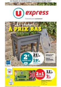 Prospectus U Express ROUMAZIERES : Spécial Jardin