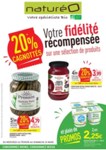 Prospectus NaturéO : Votre fidélité récompensée sur une sélection de produits