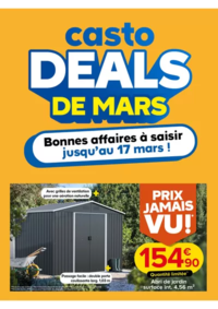 Prospectus Castorama GRENOBLE - ST MARTIN D'HERES : Deals de Mars