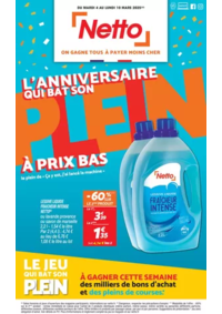 Prospectus Netto Bédarieux : L'anniversaire qui bat