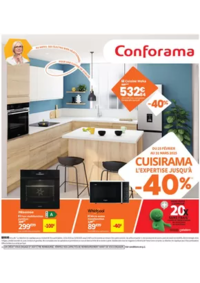 Prospectus Conforama MENTON : Cuisirama