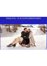 Promos et remises  : Petits Prix -10 % SUPPLÉMENTAIRES